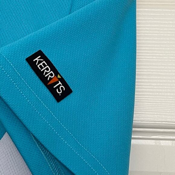 Kerrits Shirt Colorblock Short Sleeve 1/4 Zip Equestrian Rodeo Size Large - Picture 4 of 7